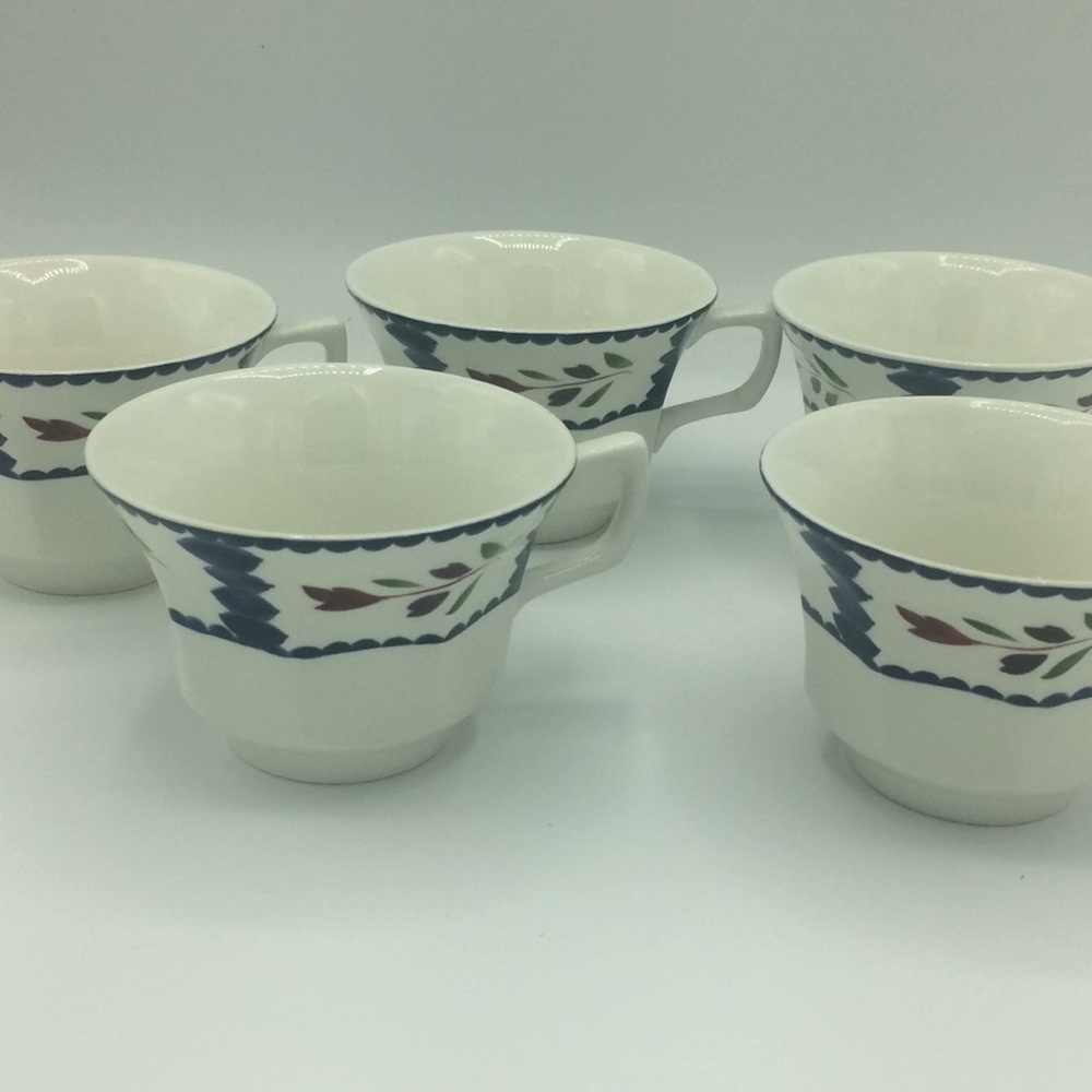 Real English  5. ironstone Adams Lancaster ,cups,